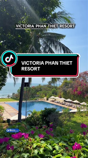 Gợi ý resort xanh tại Phan Thiết - Victoria Phan Thiết Resort với khuôn viên rộng lớn đặc biệt với hồ bơi vô cục đầu tiên tại Phan Thiết ngắm trọn bãi biển Hàm Tiến dịu êm #phanthiet #dulichvietnam #traveltiktok #muinephanthiet #muine