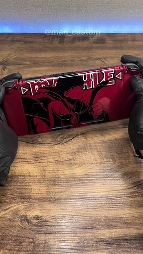 Custom Nintendo Switch for Mashburnedead - Mashle Switch Customization