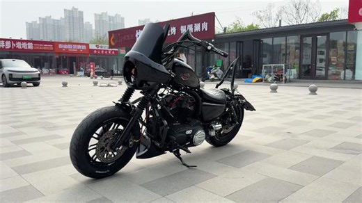 玩家故事·硬核出坑 这台20年的X48，是我当年一头扎进哈雷改装坑的心血。从提车那天起，就没打算让它做“原厂乖乖仔”。整车名牌件堆到顶：巴萨尼全段排气，声浪浑厚不炸街；气动避震，一键升降姿态，街里趴地、过坎升降，气场拉满。前前后后装修超6万，每一颗螺丝、每一个部件都精挑细选，没有一件原厂件，彻底撕掉出厂标签 。至今一万公里实表，全程精细伺候，机油、保养全用最好，状态跟新车一样巅峰。没