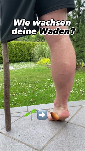 Aus einem Stückchen eine wirkliche Wade machen. So gehts!💪🏻 ————- #gym #training #bodybuilding #waden #calves #tutorial #fitnessmotivation #gymtok