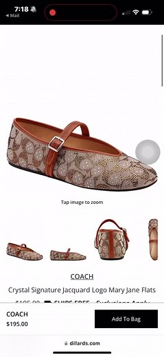 @Coach @Dillard’s NEW Mary Jane Crystal signature jacquard flats 💖🫶 perfect if you’re not into heels or pointy flats 💖✨ #coachoutlet #coachgirly #coachgirl #coachcrystaljacquard #coachcrystal #coachcrystalsignature #maryjanes #maryjaneshoes #dillards #coach