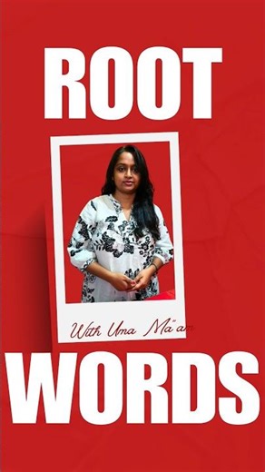"Root Words | English Vocabulary #shorts #vocabulary #learnenglish #short