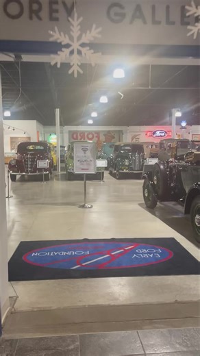 Perfect day to take in the Early Ford V-8 Museum ! Turn on your volume for this video! Very affordable at $10 adults, $8 Seniors 55 , school age $6 and under 7 FREE! We have the Flurry of Fords going on right now where kids of all ages can hunt for the hiding Ford Snowmen for a prize! Located right off I-69, exit 326 west, second drive on right (Opportunity Drive) in and past Kruse Plaza, all the way to the back Www.fordv8foundation.org | Early Ford V-8 Museum