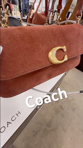 COACH SUEDE JET BAG IN CLAY & MORE COACH NEW ARRIVALS MACYS #coach #coachbag #coachnewarrival #macys