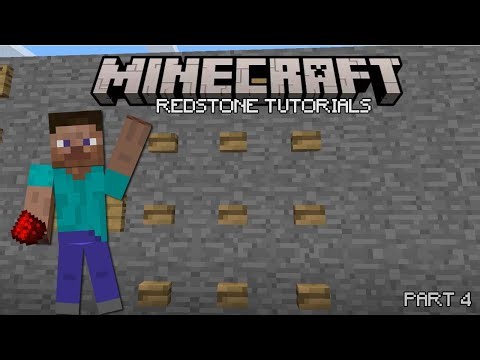 Minecraft Redstone Tutorials - Part 4 : Security Password Lock