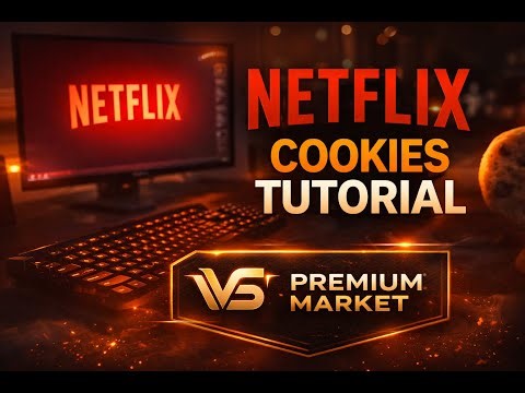 Cookies NETFLIX tutorial | VS premium MARKET