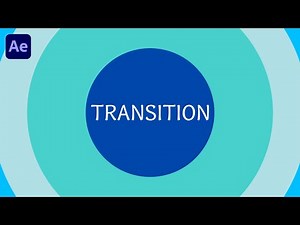 Easy Circle Title Transition Tutorial in After Effects