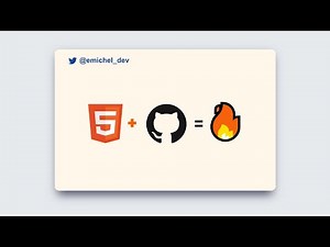 Comment héberger un site Web statique gratuitement sur GitHub | e.Michel