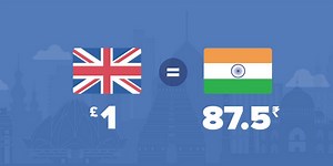 74K views · 629 reactions | £1 = ₹87.5 for new customers through Facebook ad only. £500+ transfers are FREE. Arrives to India in just hours! Hurry, this is a VERY limited rate! Click now to redeem. | Remitly | Facebook