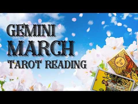 ⭐ Gemini | March 2026 Tarotscopes ✨ What the Tarot Wants You to Know