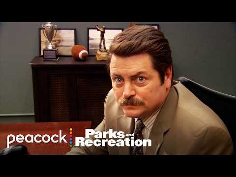 The Ultimate Ron Swanson Season 1 Moments | Parks and Recreation