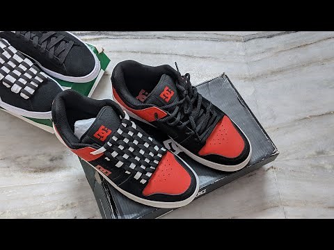 HOW TO LACE CHECKERBOARD PATTERN-DC MANTECA 4 SHOES