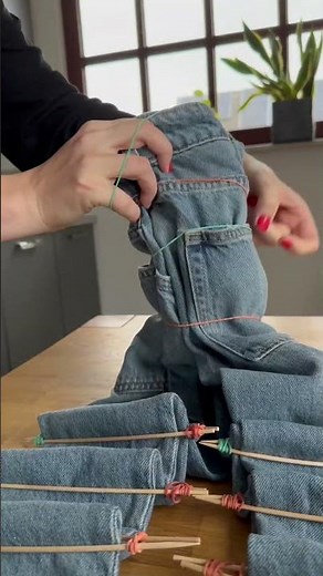 Simple upcycling idea for your jeans 👖