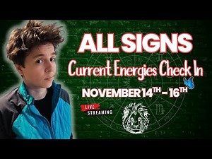 ALL SIGNS TAROT ✨ CURRENT ENERGIES CHECK IN,No Clarification (Weekend, NOVEMBER 14TH - 16TH)