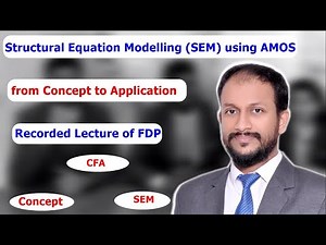 SEM made Easy using AMOS