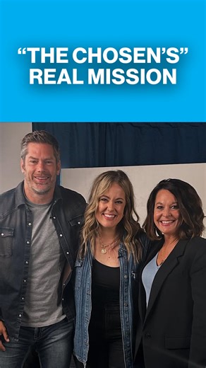 Dallas Jenkins and Amanda Jenkins joined Lauree from the K-LOVE Afternoon Show to share their heart behind The Chosen devotionals—and it’s powerful. 🙌 Their mission? Gather people to Jesus and help them go deeper through Scripture and discipleship. 🤍 #thechosen #devotional #scripture #biblestudy | K-LOVE Radio