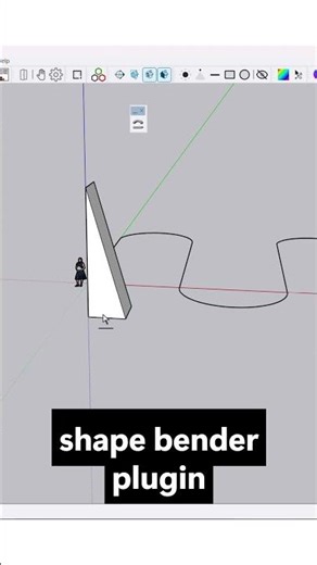 how to create ramp in sketchup | shape bender plugin