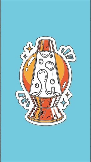 Easy Lava Lamp Drawing! Step-by-Step for Beginners