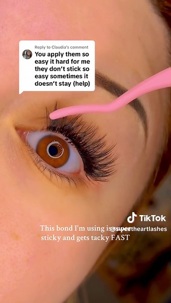 How to Apply Lash Bond Clusters Tutorial at Home