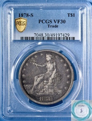 1878-S Trade Dollar PCGS VF30 - Nice Original Circulated Coin | eBay