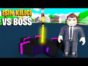 ⚔️ Işın Kılıcı ile Yeni Boss'u Kesiyoruz! ⚔️ | Saber Simulator | Roblox Türkçe