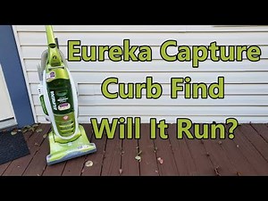 Eureka The Boss Capture Bagless Curb Find | Can It Be Saved?