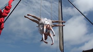 The Silver Starlets - The Glam, Glitz, and Glitter of an all Female Aerial Show.