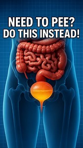 Need to pee but no bathroom around? Scratch the back of your calf, it helps delay the urge by distracting your brain. And when you finally go, sit! Standing can strain your bladder and lead to long-term issues. Sit, empty fully, and stay healthy. #peeproblems #healthtips #bodyhacks #bladderhealth #stayhealthy #peecontrol #wellnesstips | Mr.BrainBoost