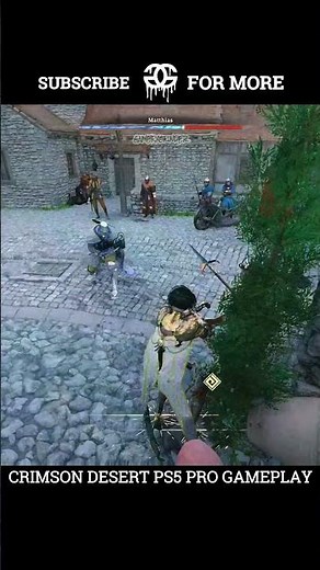 Crimson Desert Combat | Combo Showcase Damiane Gameplay(PS5 Pro) #CrimsonDesert #BeyondTheAbyss.