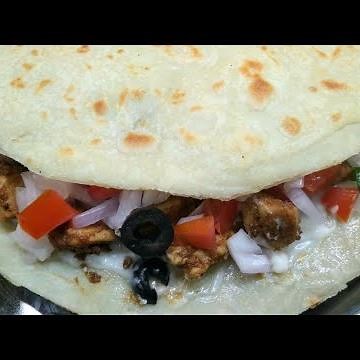 Tasty Chicken Paratha Wrap|Quick recipe made with liquid dough|No kneading|Easy Cooking