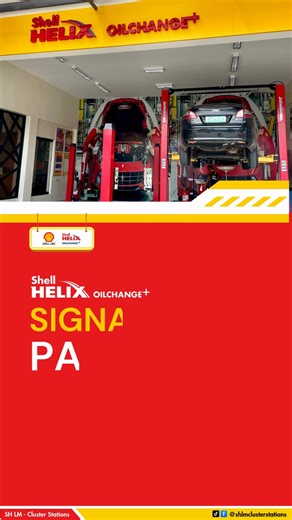Shell Helix Oil Change Signature Packages 🛢️✨ Complete care for your engine—quality oil, expert service, and peace of mind. 📋 Package list & prices shown in the video ⛽ Drive smoother. Drive safer. Drive Shell. | SH LM Cluster - Stations