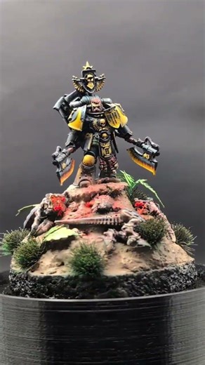 my interpretation of Fafnir Rann from #warhammer #horusheresy #miniature #miniaturepainting