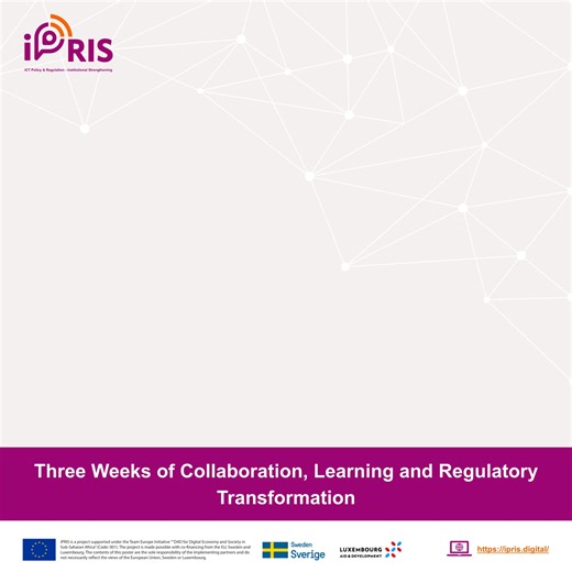 Ipris_digital on Instagram: "Three Weeks of Collaboration, Learning, and Regulatory Transformation The 7ᵗʰ iPRIS cohort successfully concluded its first round in the project’s cycle in Stockholm, bringing together African NRAs, RROs, implementing partners (SPIDER, PTS), and European partners to advance strategic Change Initiatives (CIs). Over three intensive weeks, regulators tackled practical regulatory challenges, explored advanced technologies, and developed actionable plans to strengthen dig