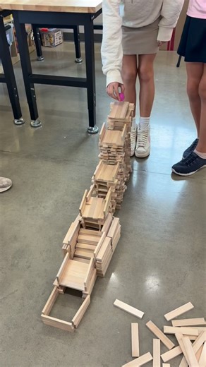 We’re rolling into the weekend after a fun week of STEM! Check out the incredible ball run designs our 6th and 7th grade students created! | Westminster Christian Academy