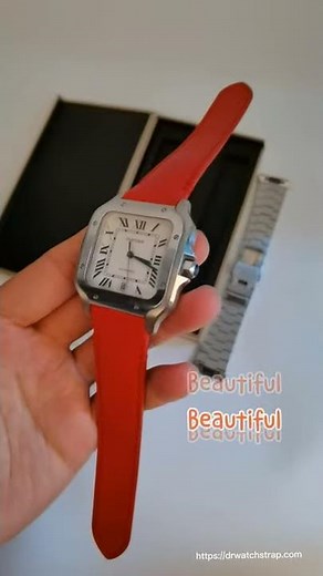 How to replace Cartier Santos Quickswitch strap ? - drwatchstrap