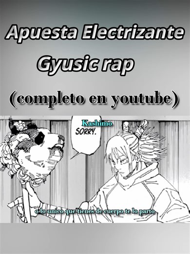 Hakari Vs Kashimo Rap Parte 1 lo puedes buscar en youtube donde tengo el mismo user que aqui Voz de Hakari @honchkrow82 #frikirap #anime #jujutsukaisen #cullinggamesarc