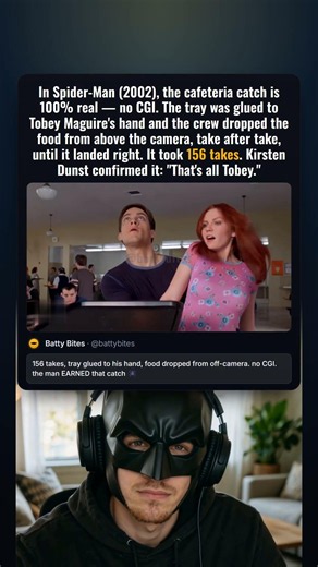 The Spider-Man scene that took 156 takes (no CGI)