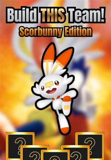 Try this Scorbunny team on Pokémon Sword and Shield #pokemon Help me reach 10k followers guys!!