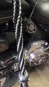 4K views · 30 reactions | Introducing the Punisher Motorcycle Get Back Whip! You select your paracord colors, with or without knuckles, panic snap finish, skull option, length and end option. #getbackwhip #motorcyclewhip #biker #handmade #handprints #rednecksidemotorcyclewhips #motorcycle #supportsmallbusinessowners #weship #ohio | Redneckside Motorcycle Whips LLC | Facebook