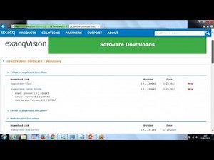 ExacqVision : instalacion.