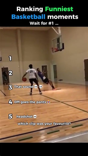 Ranking the funniest basketball fails🤣 #shorts #funny #fails #ranking #viral