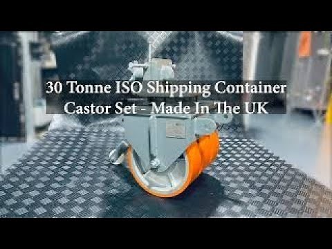 ISO Shipping Container Castors - 30,000KGS CASTOR SET