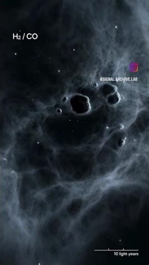CONFIRMED ASTROPHYSICAL ENVIRONMENT: Molecular clouds. #space #astronomy #science #stars
