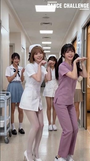病院廊下で急に始まるレトロダンス😂 Witch Doctor