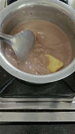 chocolate topping for biscuit pudding #ytshorts