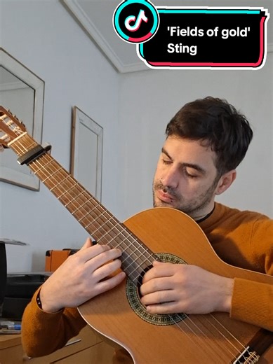 Fields of Gold Chord Melody for Guitar