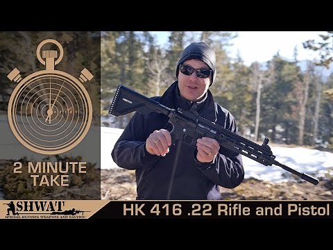 HK 416 .22 - Two Minute Take! Our rapid review of the HK 416 22
