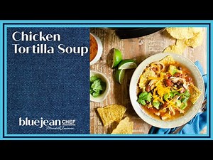 Pressure Cooker Chicken Tortilla Soup | Blue Jean Chef