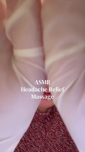 ASMR headache relief massage! Hope you guys enjoy! #asmr #asmrmassage #massageasmr #asmrgloves #glovesasmr