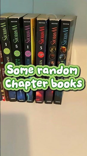 New warrior cats book shelf!! ||warrior cats||books||draiwngs||riptide||organize